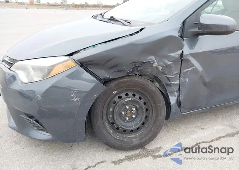 2016 Toyota Corolla Le z USA, uszkodzony, nr VIN 5YFBURHE2GP512201